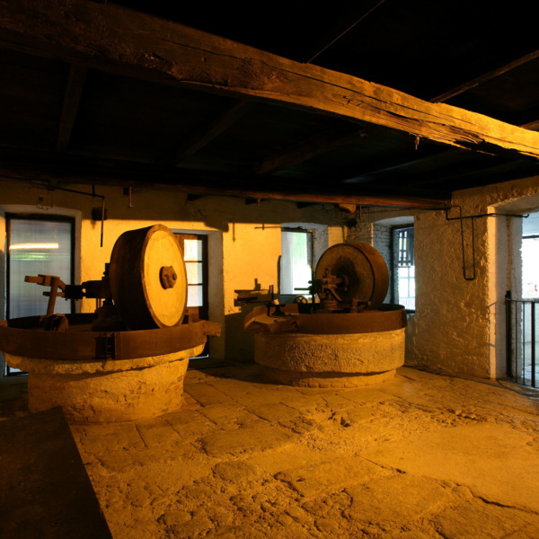 Museo Fornace Pagliero - Le vecchie macine