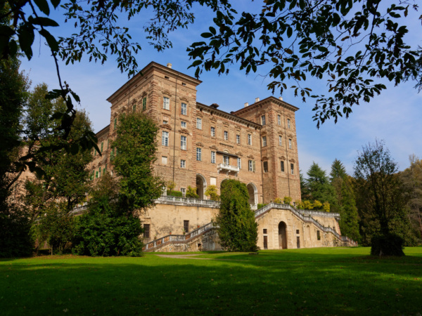 Il castello di Agliè visto dal Parco